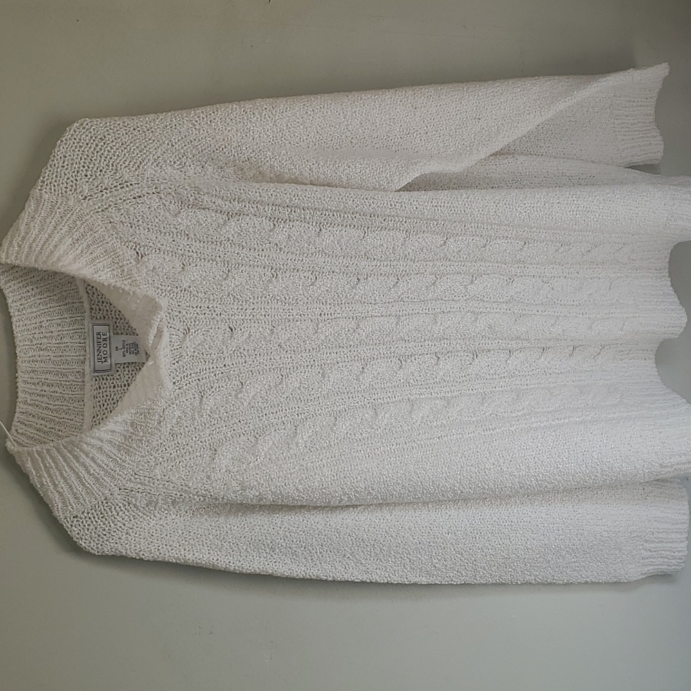 Vintage jennifer moore white sweater